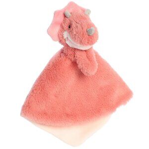 Aurora Eco Ebba Pink Triceratops Tai Tricera Plush Security Blanket Baby luvster